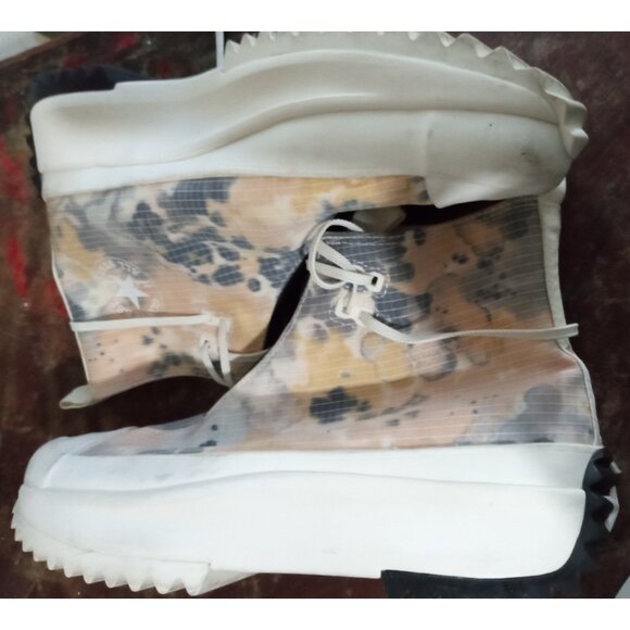 Converse Run Star Hike Platform unisex M8 W9.5 camo hi-top sneakers 170776C - Picture 5 of 9